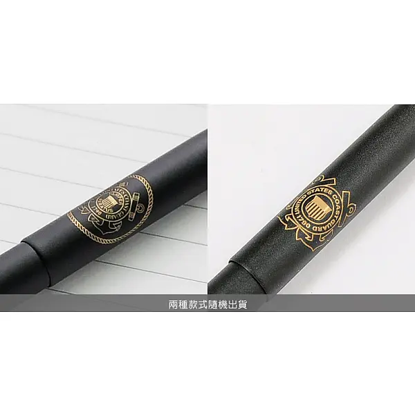 Fisher Coast Guard Insignia海岸巡防標誌太空筆-亮銀 <單一特價>-0