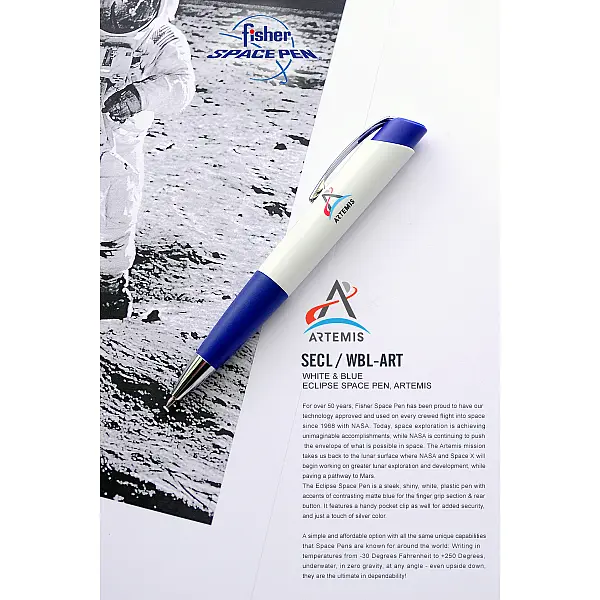 Fisher ARTEMIS徽章系列 Eclipse太空筆-吊卡裝 <單一特價>-0