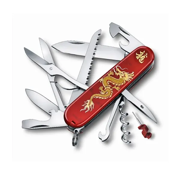 Victorinox 2024龍年生肖刀 91mm 16用瑞士刀 台灣限量500套 1.3714.E13