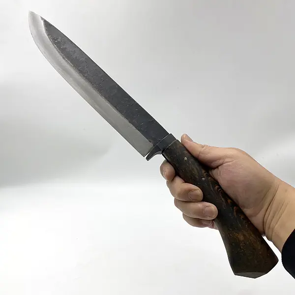 Takeshi Saji 佐治武士 手工鍛造山刀 鍛造鋼/九芎木柄-0