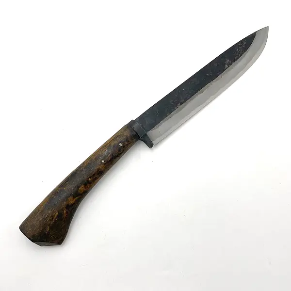 Takeshi Saji 佐治武士 手工鍛造山刀 鍛造鋼/九芎木柄-0