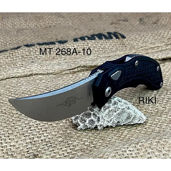 Microtech & Bastinelli 聯名版 黑鋁柄石洗側彈刀 <單一特價>-0