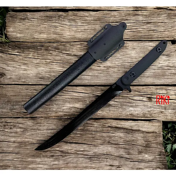 APOC Atrim Survival Tanto 阿特林生存短武士刀 9260鋼-未開鋒-0