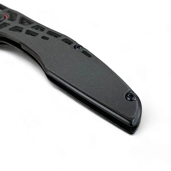 CRKT Thero 設計師聯名版 黑G10柄鑲碳纖黑刃折刀 <單一特價>-0