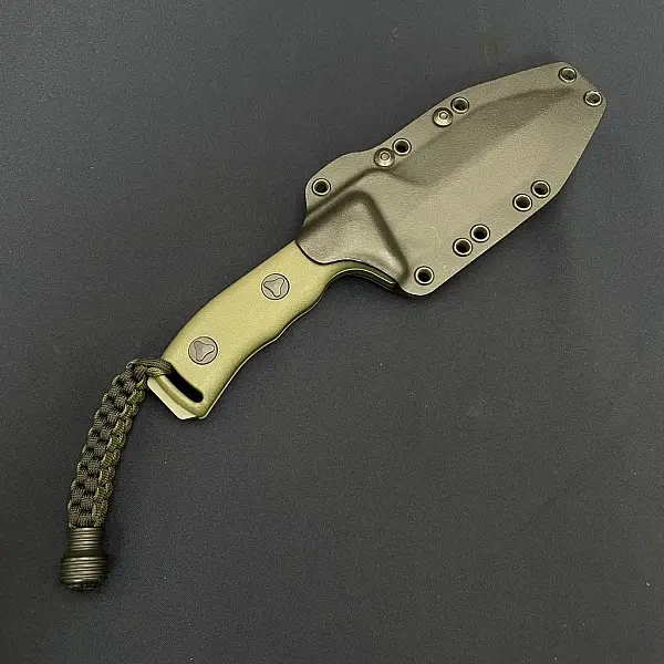 Microtech Crosshair 十字線攻擊格鬥刀-軍綠色半齒刃(無盒) <單一特價>-0