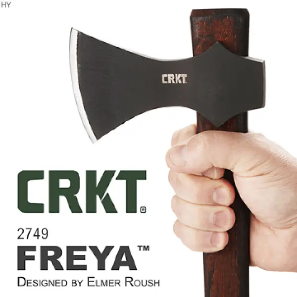 CRKT FREYA 維京斧 1055鋼/山胡桃木柄