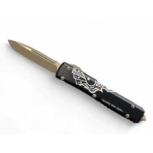 Microtech Ultratech S/E Dead Mans Hand OTF 彈簧刀-單一特價