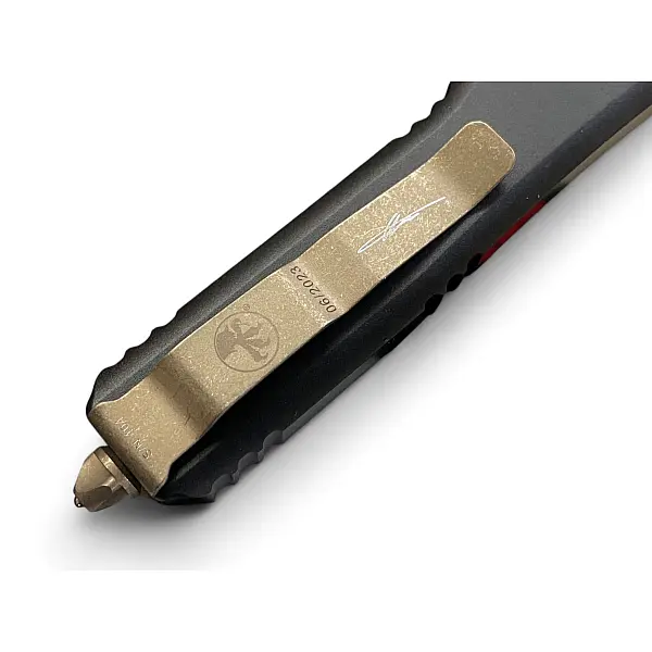 Microtech Ultratech S/E Dead Man's Hand OTF 彈簧刀-單一特價-0
