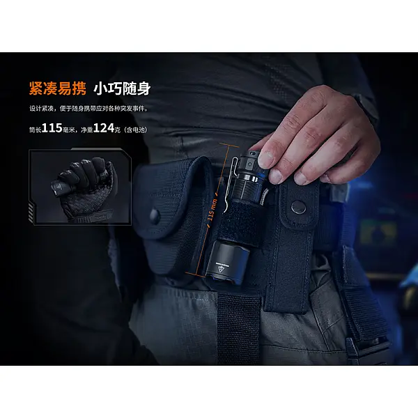 Fenix TK05R 便攜戰術EDC手電筒 1000流明/Type-C直充-0