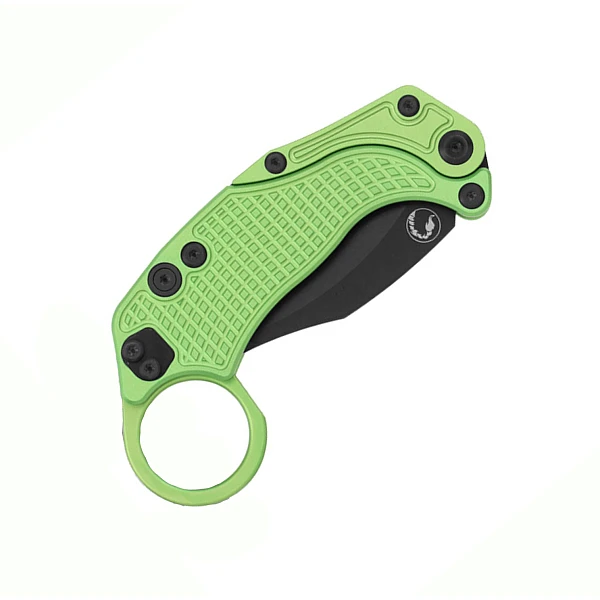 Reate EXO-K-I Exoskeleton 重力刀 草綠鋁柄/黑刃/附訓練刀 <單一特價>-0