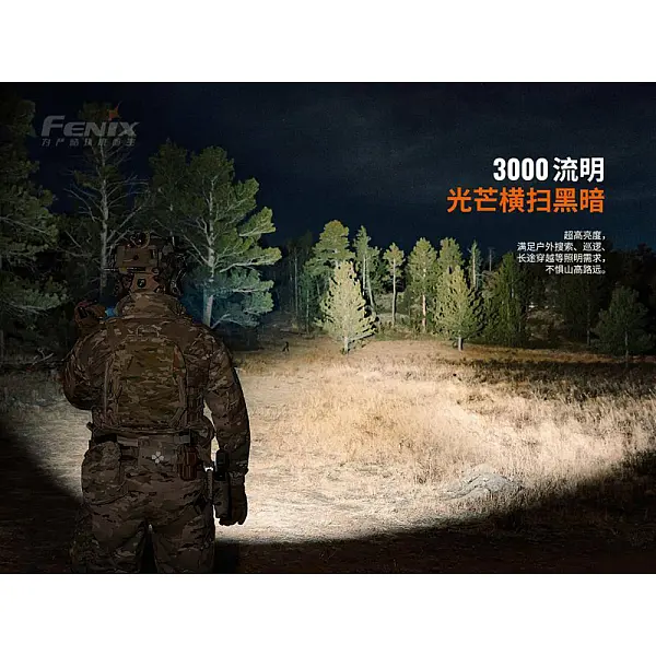 FENIX TK20R V2.0 充電式雙尾按戰術手電筒 3000流明 Type-C直充-0