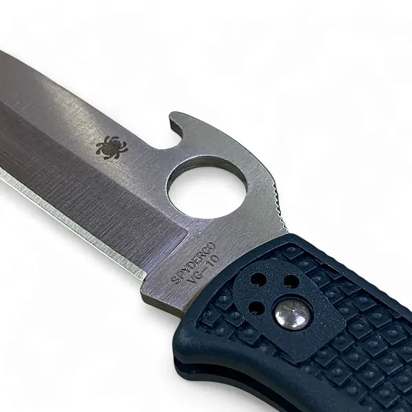Spyderco Endura Wave VG-10鋼/藍FRN柄折刀-0