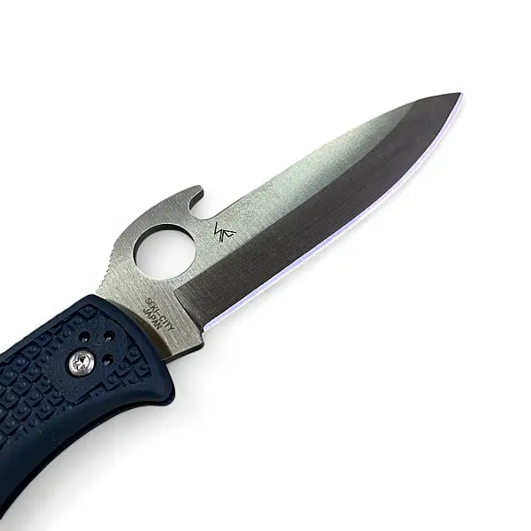 Spyderco Endura Wave VG-10鋼/藍FRN柄折刀-0