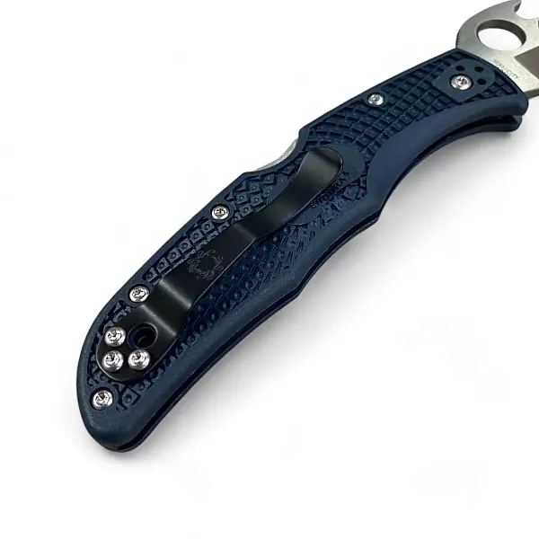 Spyderco Endura Wave VG-10鋼/藍FRN柄折刀-0
