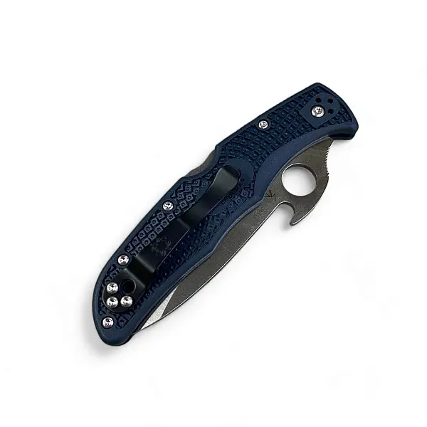 Spyderco Endura Wave VG-10鋼/藍FRN柄折刀-0