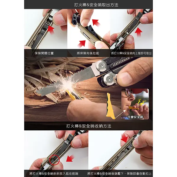 Leatherman SIGNAL 工具鉗-狼棕色/附尼龍套 <特價品>-0