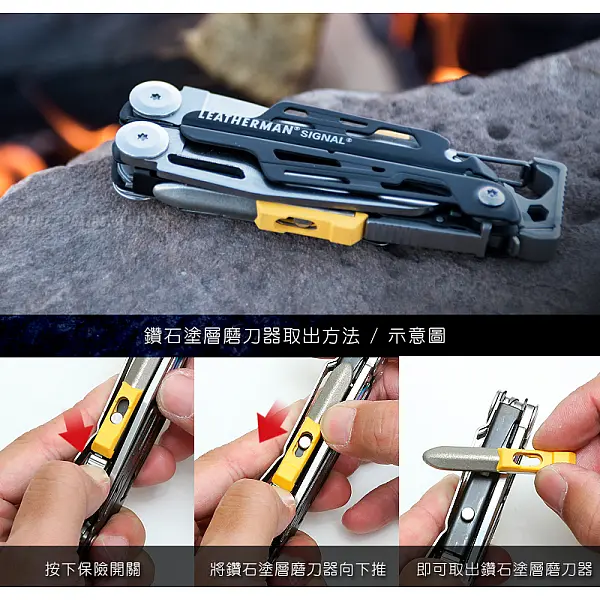 Leatherman SIGNAL 工具鉗-狼棕色/附尼龍套 <特價品>-0