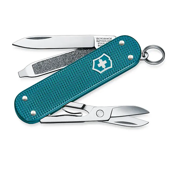 Victorinox Classic SD Alox 58mm超薄5用鋁柄瑞士刀 0.6221.242G